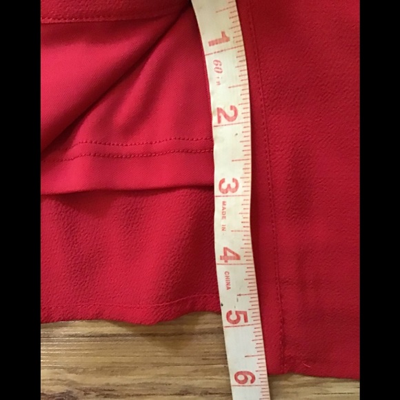 🍒🆕 ON SALE Red Button-Front Dress - Picture 10 of 13